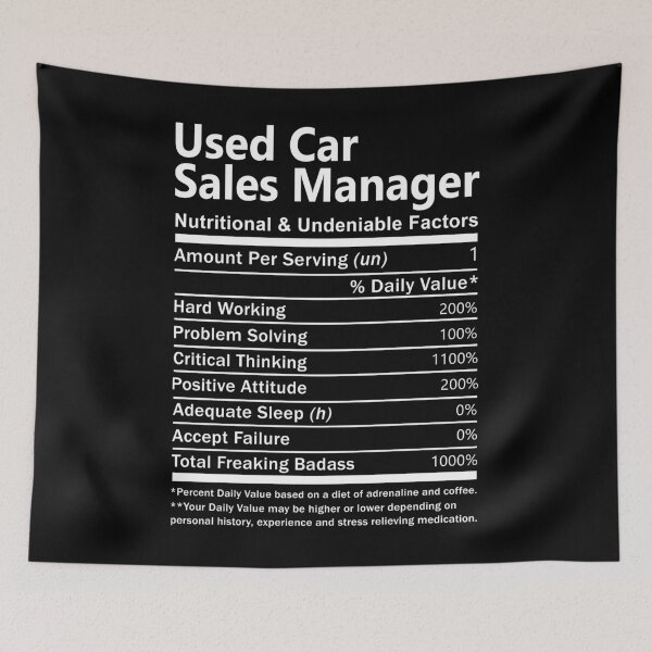 Item preview, Used Car Sales Manager designed and sold by GaliguineChines.