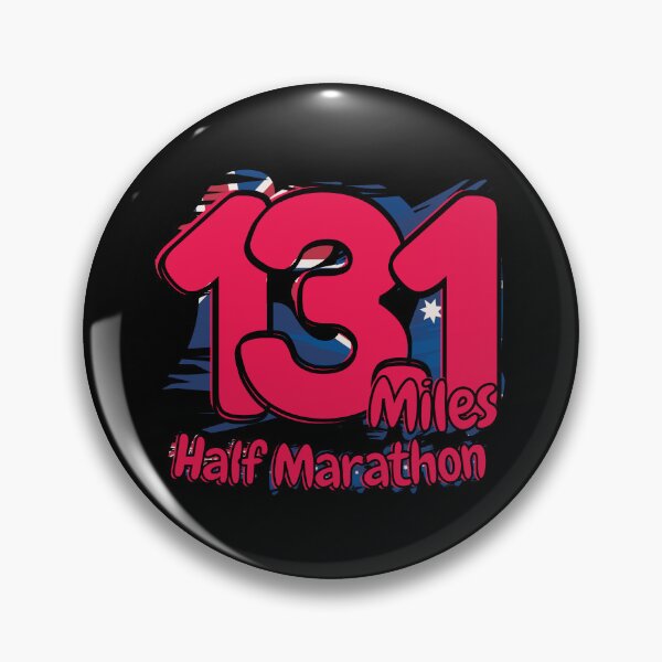 Artikelvorschau, Halbmarathon (13,1 Meilen) – Laufleistung – Australien – Power Pink entworfen und verkauft von NineSevenFour.