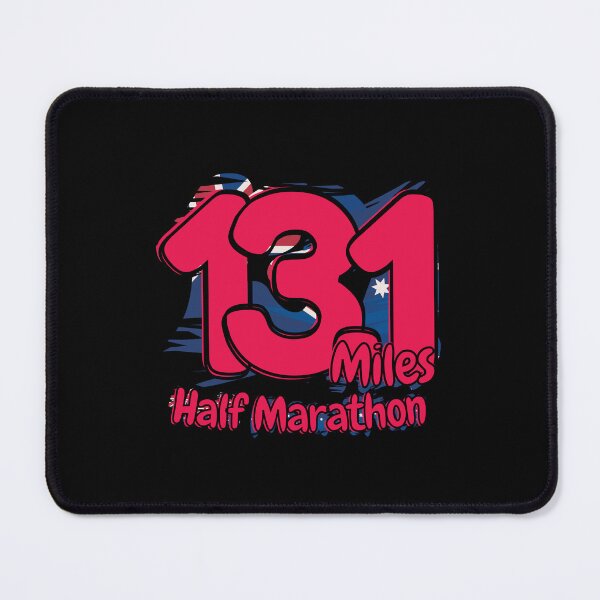 Artikelvorschau, Halbmarathon (13,1 Meilen) – Laufleistung – Australien – Power Pink entworfen und verkauft von NineSevenFour.