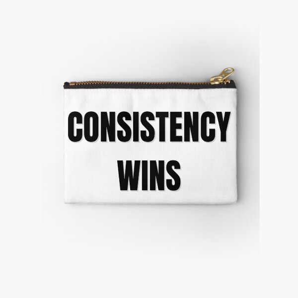 Item preview, CONSISTENCY WINS designed and sold by NatureNinja.