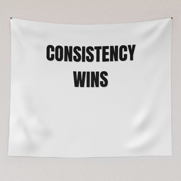 Item preview, CONSISTENCY WINS designed and sold by NatureNinja.