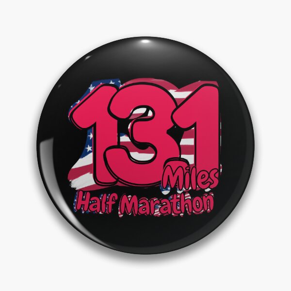Artikelvorschau, Halbmarathon (13,1 Meilen) – Laufleistung – USA – Power Pink entworfen und verkauft von NineSevenFour.