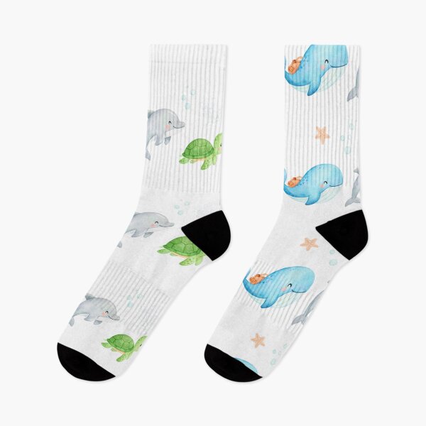 Item preview, Cute Ocean Friends – Kawaii Sea Animals Illustration designed and sold by ArtSpark Studio.