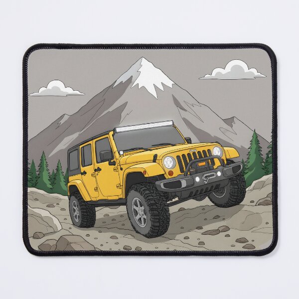 Item preview, Yellow Off-Road Car designed and sold by LMDIGITAL6.