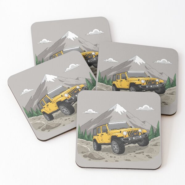 Item preview, Yellow Off-Road Car designed and sold by LMDIGITAL6.