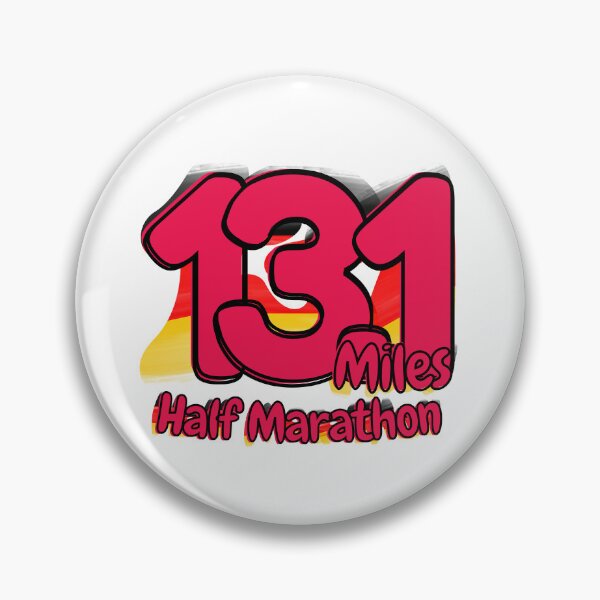 Artikelvorschau, Halbmarathon (13,1 Meilen) – Laufleistung – Deutschland – Power Pink entworfen und verkauft von NineSevenFour.