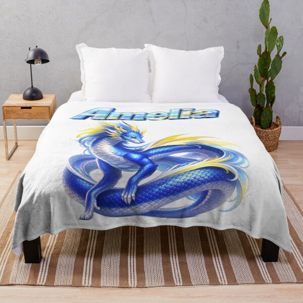 Item preview, Amelia Year of the Dragon Eastern Zodiac Power Wisdom Design designed and sold by AlexLineArt.