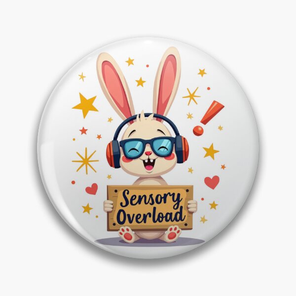 Item preview, Sensory Overload Cute Bunny designed and sold by Craftifik ..