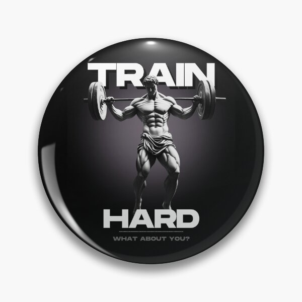 Item preview, Train Hard — Iconic Strength Circle Edition designed and sold by TrainHardCo.