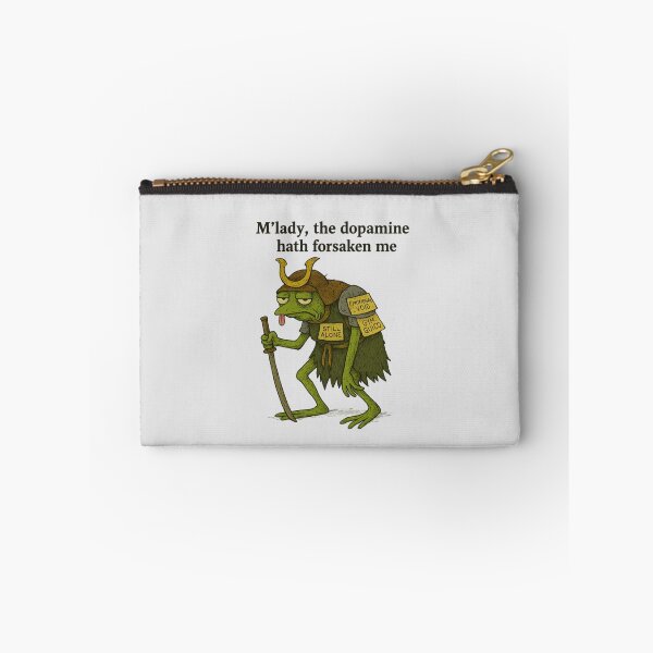 Item preview, Dopamine Samurai – Medieval Frog of Emotional Burnout designed and sold by Williams Anderson.