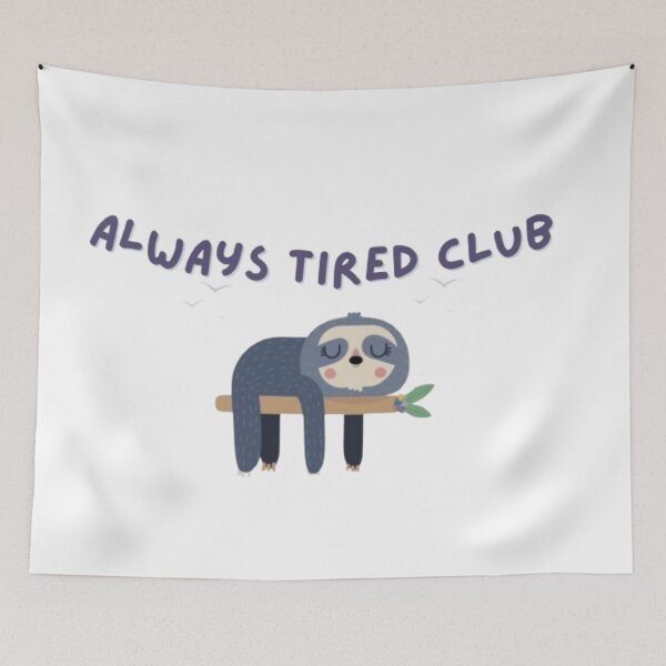 Item preview,  Chronically Tired – Funny Exhausted Humor Quote designed and sold by TOGETHERINSIEME.