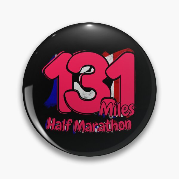 Artikelvorschau, Halbmarathon (13,1 Meilen) – Laufleistung – Frankreich – Power Pink entworfen und verkauft von NineSevenFour.