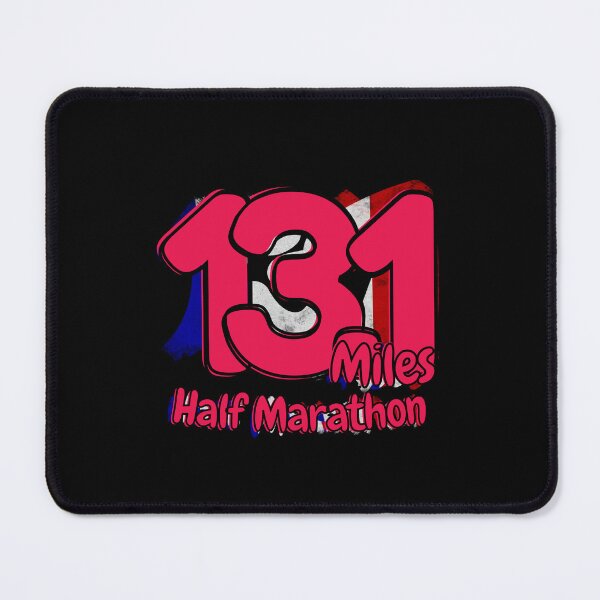 Item preview, Half Marathon 13.1 Miles Running Achievement - France - Power Pink designed and sold by NineSevenFour.