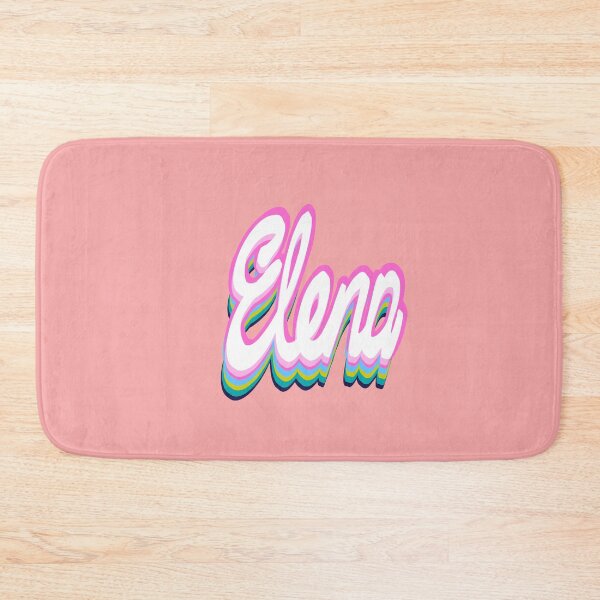 Item preview, Elena name personalised custom name in cursive white designed and sold by Artonmytee.
