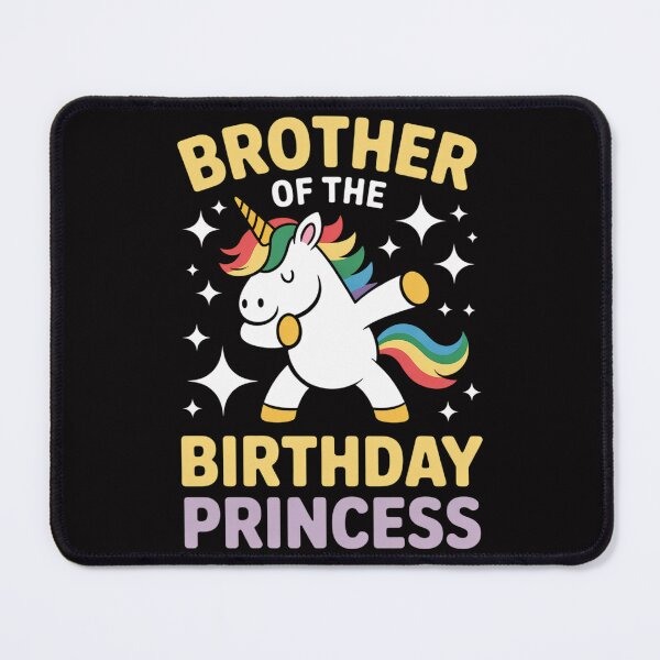 Item preview, Dabbing Rainbow Unicorn Brother Sibling Princess Natal Day designed and sold by teltvitossuilea.