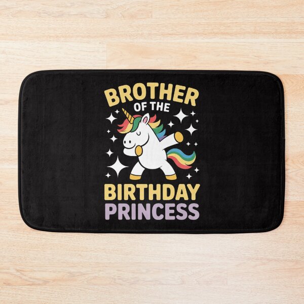 Item preview, Dabbing Rainbow Unicorn Brother Sibling Princess Natal Day designed and sold by teltvitossuilea.