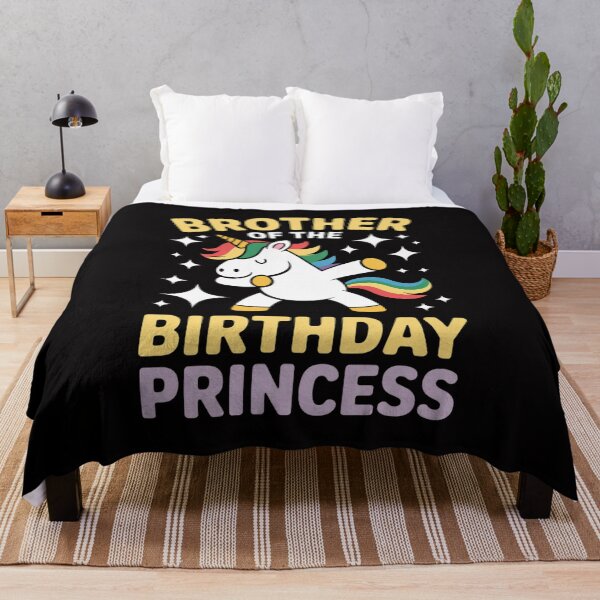 Item preview, Dabbing Rainbow Unicorn Brother Sibling Princess Natal Day designed and sold by teltvitossuilea.