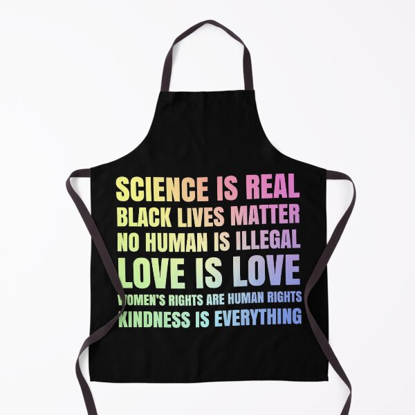 Item preview, Science Is Real Black Lives Matter No Human Is Illegal Protest Graphic Design designed and sold by ScienceCorner.