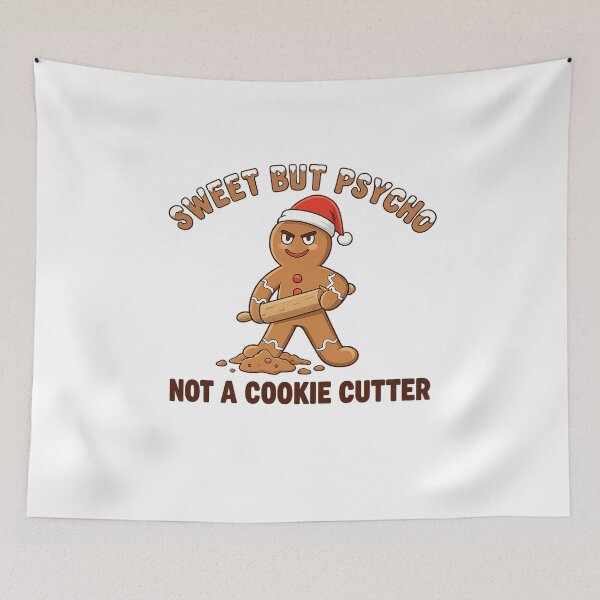 Item preview, Sweet But Psycho Gingerbread designed and sold by LuloCreative.