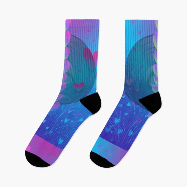 Item preview, Music Love In Gradient Blue  designed and sold by BrightrDayMusicArt.