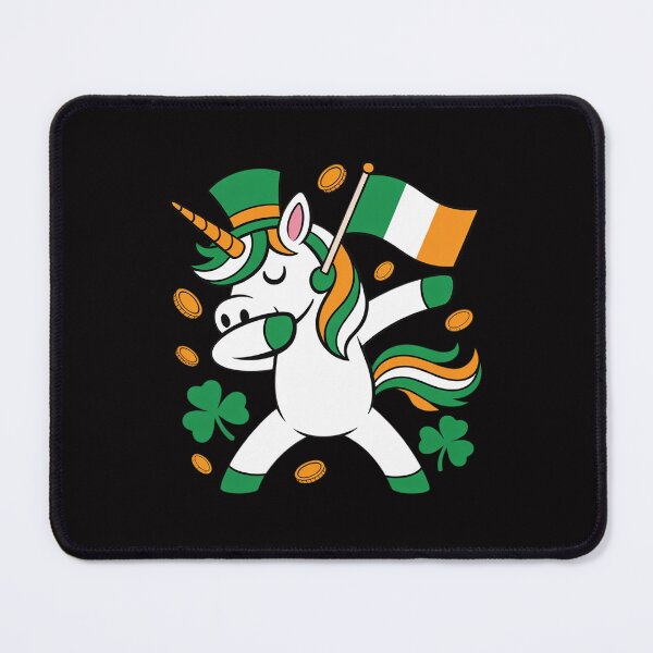 Item preview, St Patrick's Day Unicorn Dabbing Irish Flag designed and sold by teltvitossuilea.
