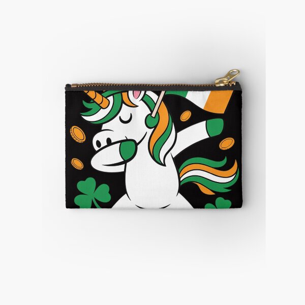 Item preview, St Patrick's Day Unicorn Dabbing Irish Flag designed and sold by teltvitossuilea.
