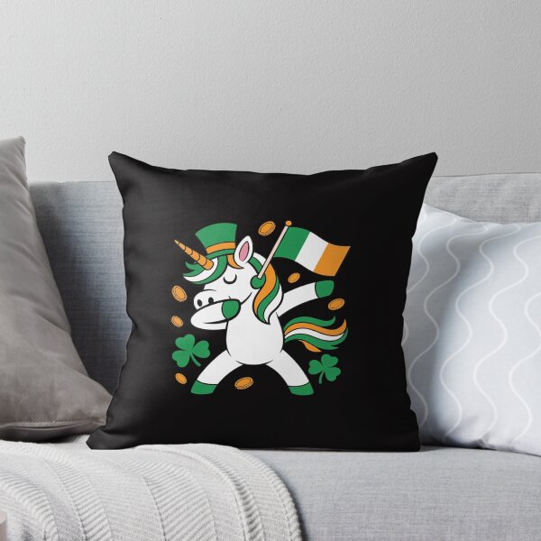 Item preview, St Patrick's Day Unicorn Dabbing Irish Flag designed and sold by teltvitossuilea.