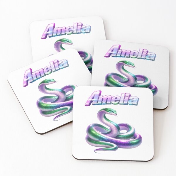 Item preview, Amelia Year of the Snake Eastern Zodiac Wisdom Intuition Design designed and sold by AlexLineArt.