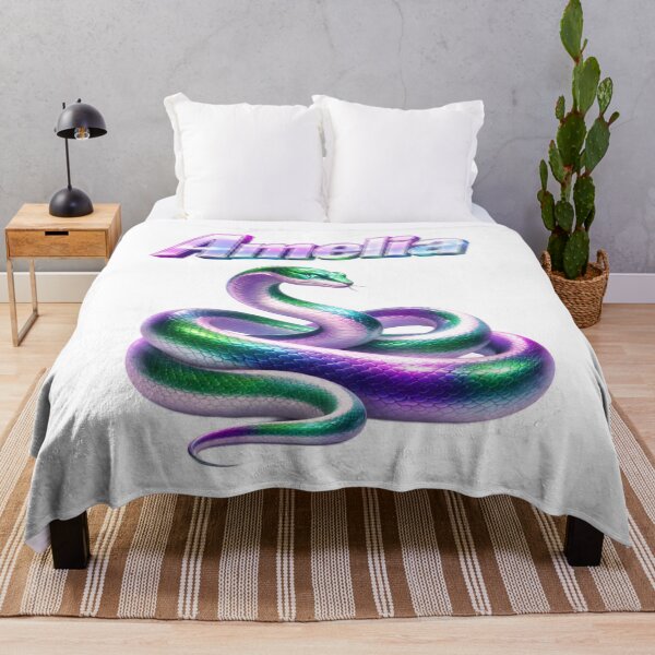 Item preview, Amelia Year of the Snake Eastern Zodiac Wisdom Intuition Design designed and sold by AlexLineArt.