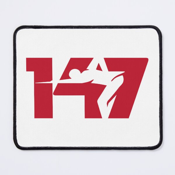 Item preview, 147 Snooker Icon (Red) designed and sold by Elaborate-Hoax.