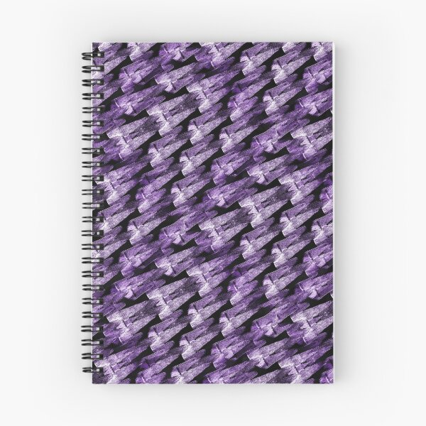 Item preview, Abstract Diagonal Mountain Landscape Pattern in Purple designed and sold by Artistestella.