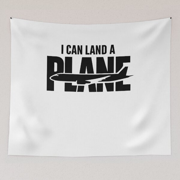 Item preview, Funny Pilot T Shirt I Can Land a Plane, Aviation Humor Gift, Airplane Lover Graphic Tee designed and sold by AsturShop.