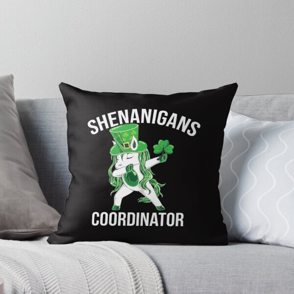 Item preview, Shenanigans Coordinator Unicorn Shamrock St Patrick's Day designed and sold by teltvitossuilea.