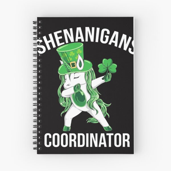 Item preview, Shenanigans Coordinator Unicorn Shamrock St Patrick's Day designed and sold by teltvitossuilea.