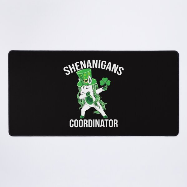 Item preview, Shenanigans Coordinator Unicorn Shamrock St Patrick's Day designed and sold by teltvitossuilea.