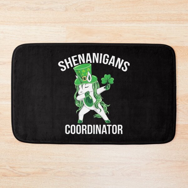 Item preview, Shenanigans Coordinator Unicorn Shamrock St Patrick's Day designed and sold by teltvitossuilea.
