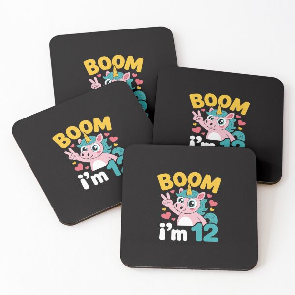 Item preview, Farting Unicorn 12 Birthday Boom I Am 12 Year Birthday Girls designed and sold by teltvitossuilea.