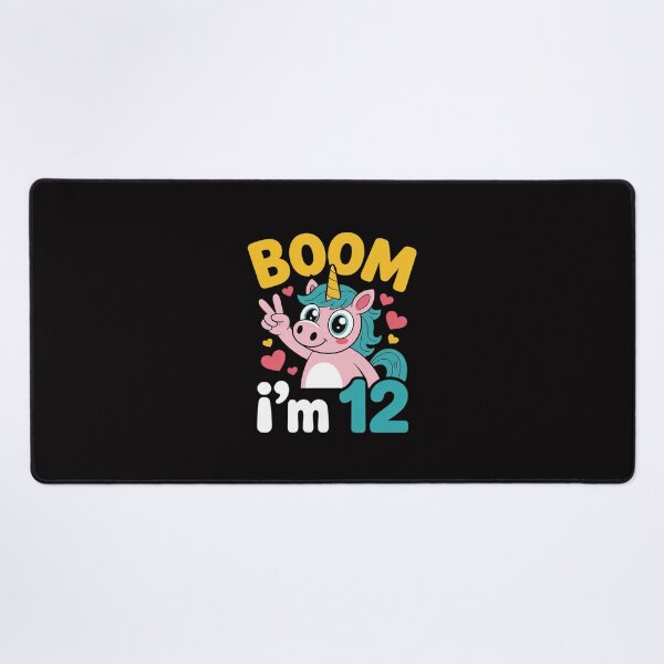 Item preview, Farting Unicorn 12 Birthday Boom I Am 12 Year Birthday Girls designed and sold by teltvitossuilea.