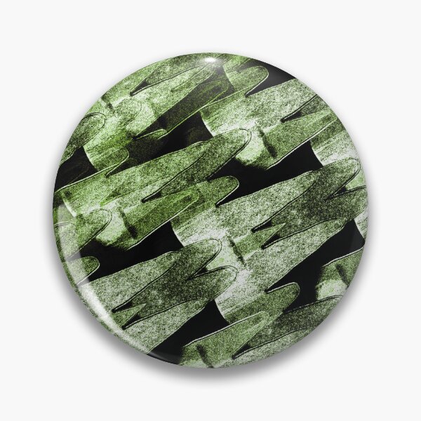 Item preview, Abstract Diagonal Mountain Landscape Pattern in Green designed and sold by Artistestella.