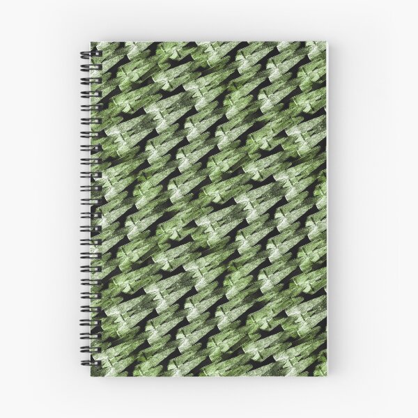 Item preview, Abstract Diagonal Mountain Landscape Pattern in Green designed and sold by Artistestella.