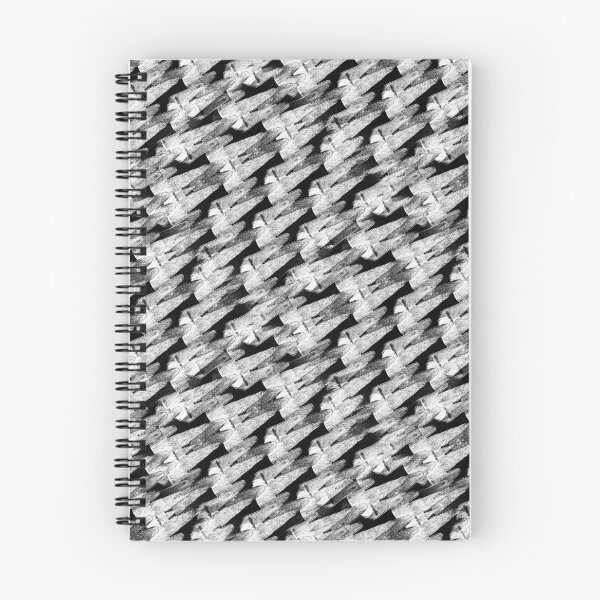 Item preview, Abstract Diagonal Mountain Landscape Pattern in White designed and sold by Artistestella.
