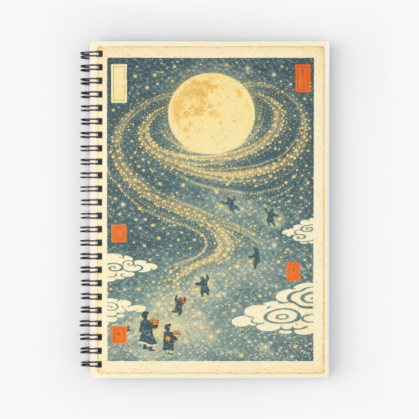 Item preview, Surreal Firefly Typhoon Dream – Vintage Japanese Summer Night designed and sold by Planthem.