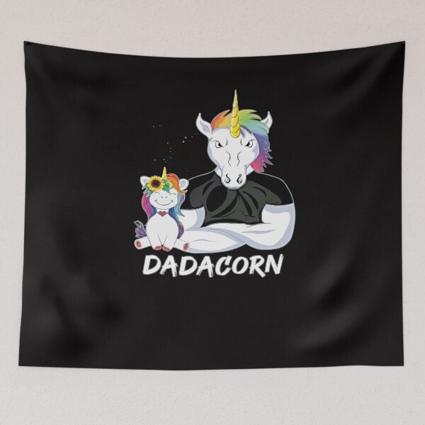 Item preview, Mens Dadacorn Muscle Unicorn Dad Baby, Daughter, Fathers Day designed and sold by chaeningplan.