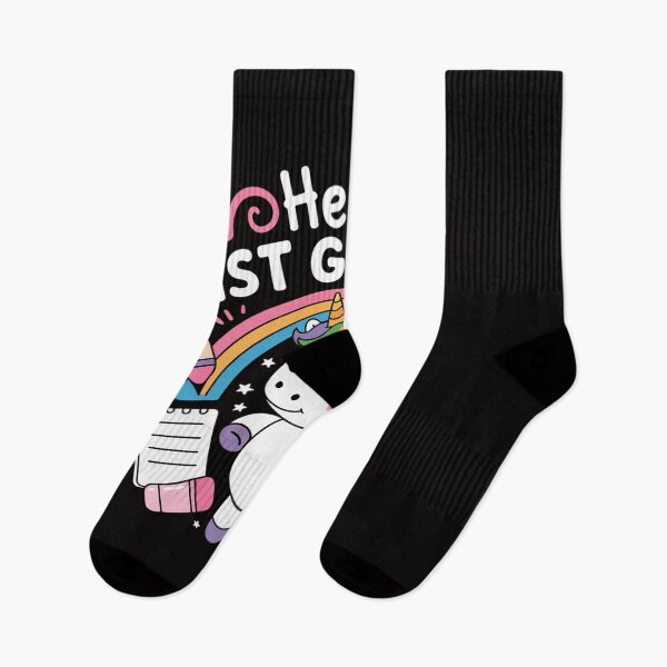 Item preview, Hello 1st Grade Rainbow Cute Unicorn First Day Of School designed and sold by chaeningplan.
