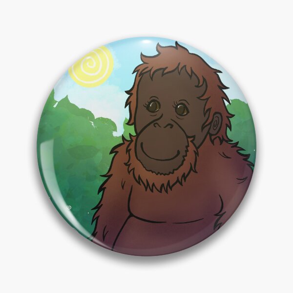 Item preview, female orangutan in the forest designed and sold by Melia-Art.