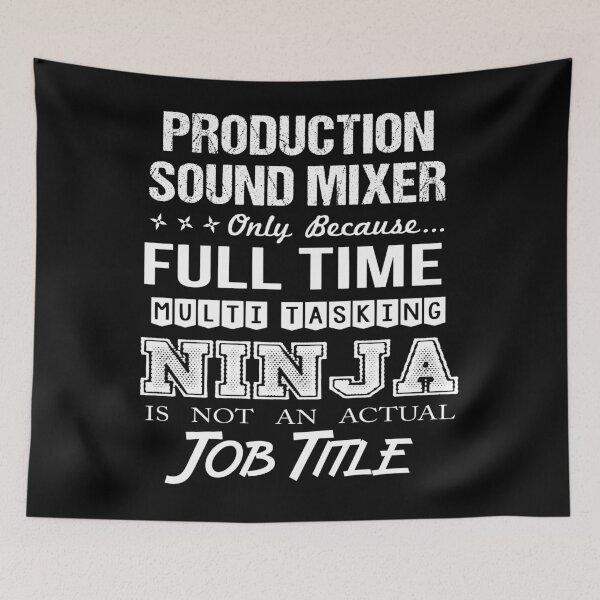 Item preview, Production Sound Mixer designed and sold by chancjami9236.