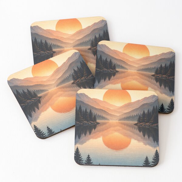 Item preview, Alpine Lake Reflection designed and sold by kurtulushstudio.