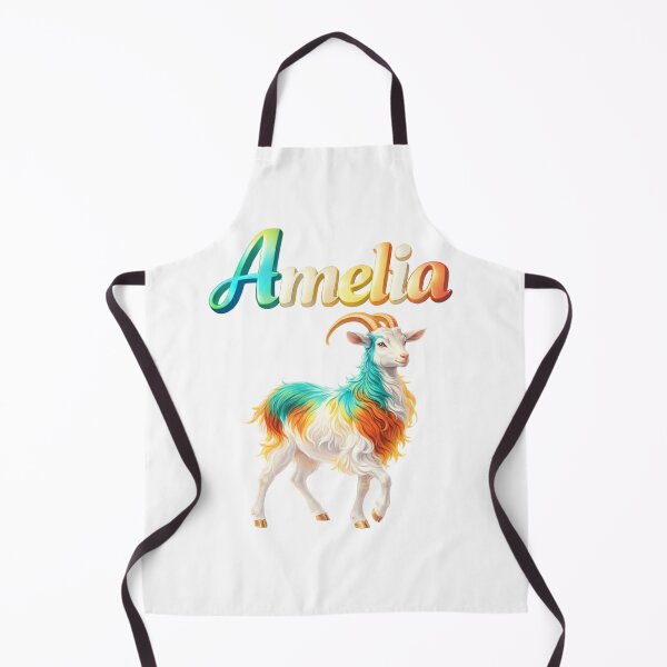 Item preview, Amelia Year of the Goat Eastern Zodiac Harmony Creativity Design designed and sold by AlexLineArt.