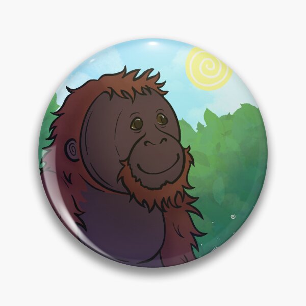 Item preview, male orangutan in the trees designed and sold by Melia-Art.