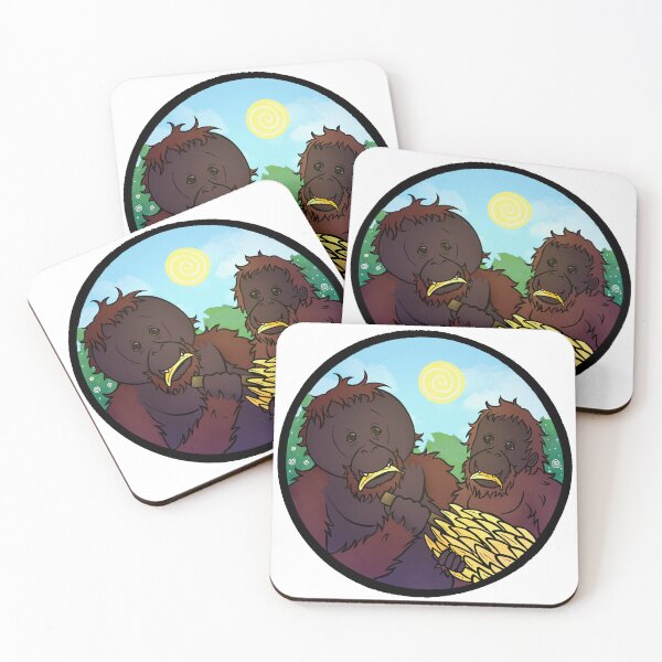 Item preview, banana time for the orangutans designed and sold by Melia-Art.
